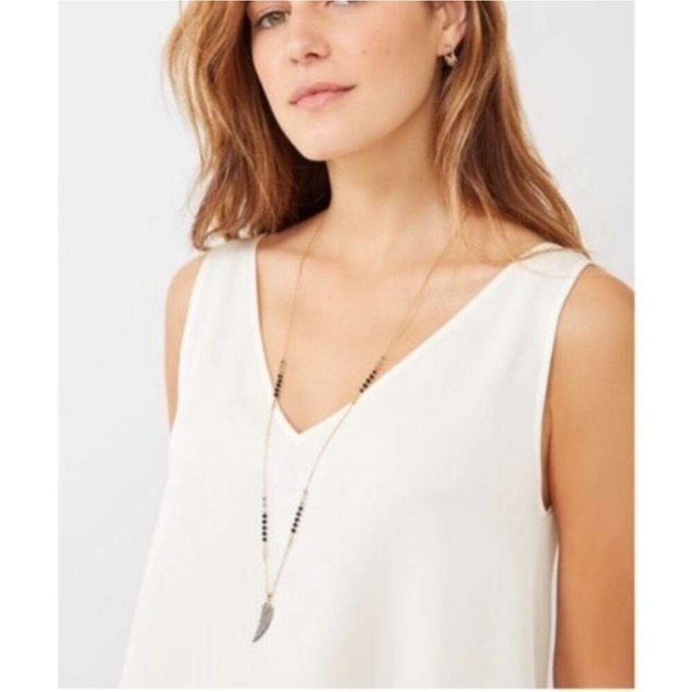Stella & Dot Janson Horn Pendant Necklace by Rebecca Minkoff